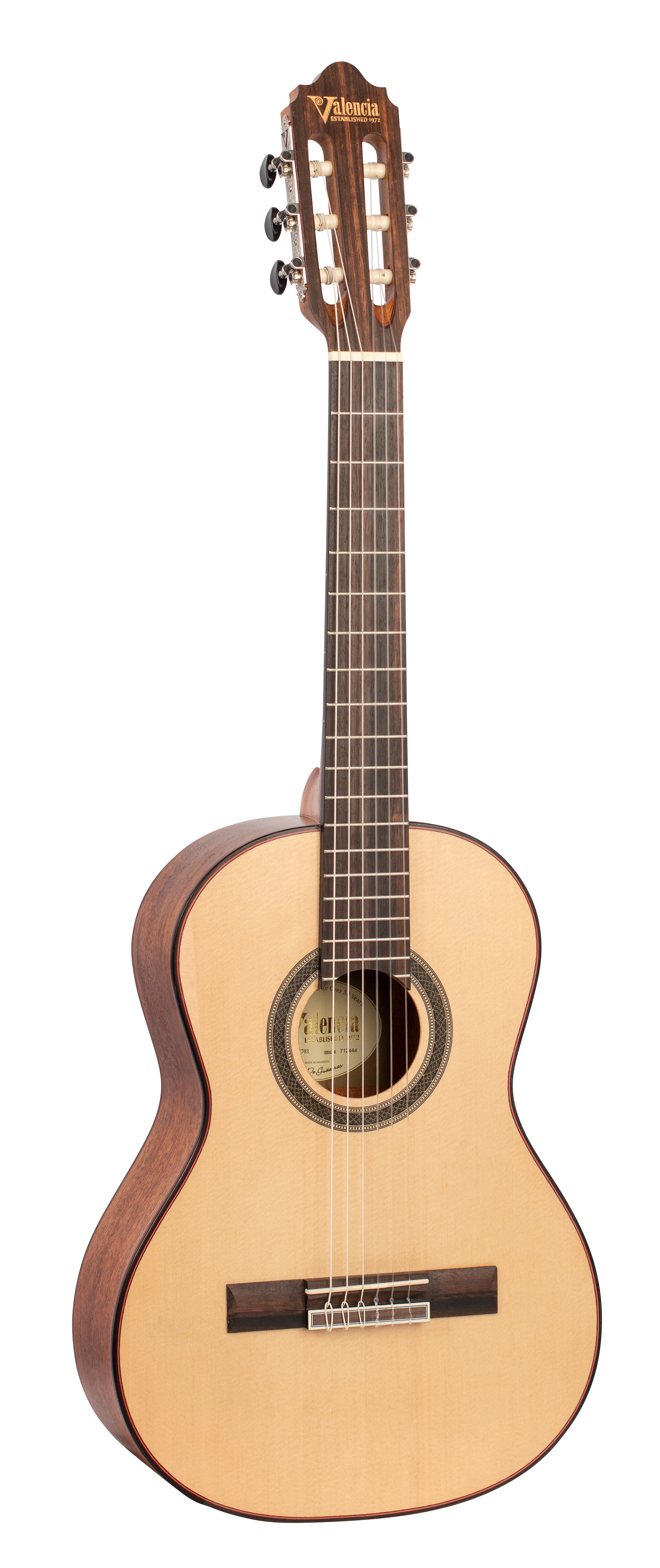 Valencia | VC703 | Classical Guitar | 3/4 size | Solid Top | Natural Valencia | VC703 | Classical Guitar | 3/4 size | Solid Top | Natural